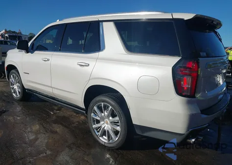 2023 Chevrolet Tahoe 4Wd High Country z USA, uszkodzony, nr VIN 1GNSKTKL3PR186593